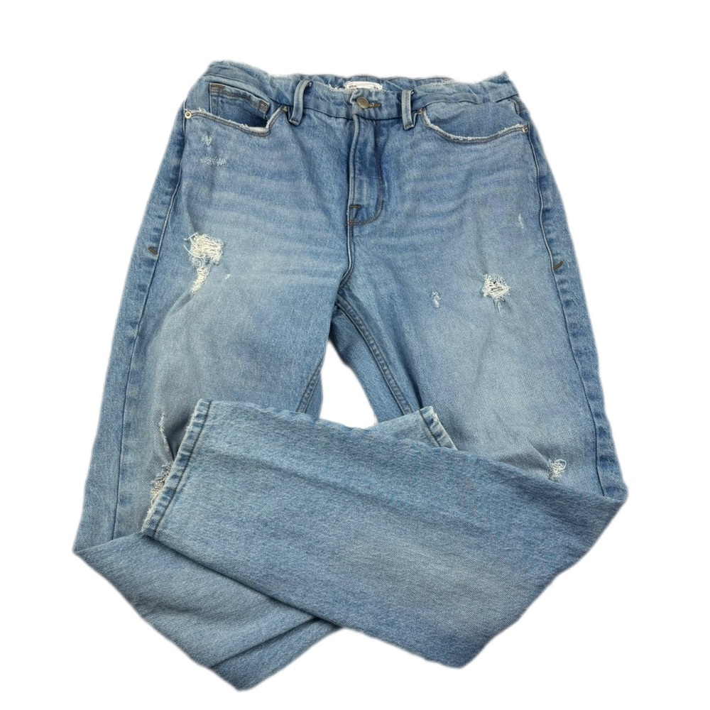 Good American Distressed Denim Jeans Women’s Size 6
